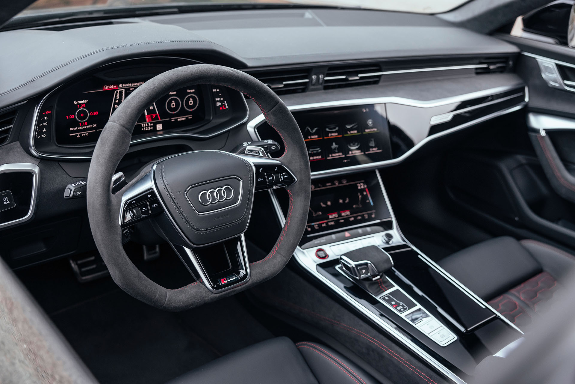 Audi RS 6 Avant Информационно-развлекательная система MMI