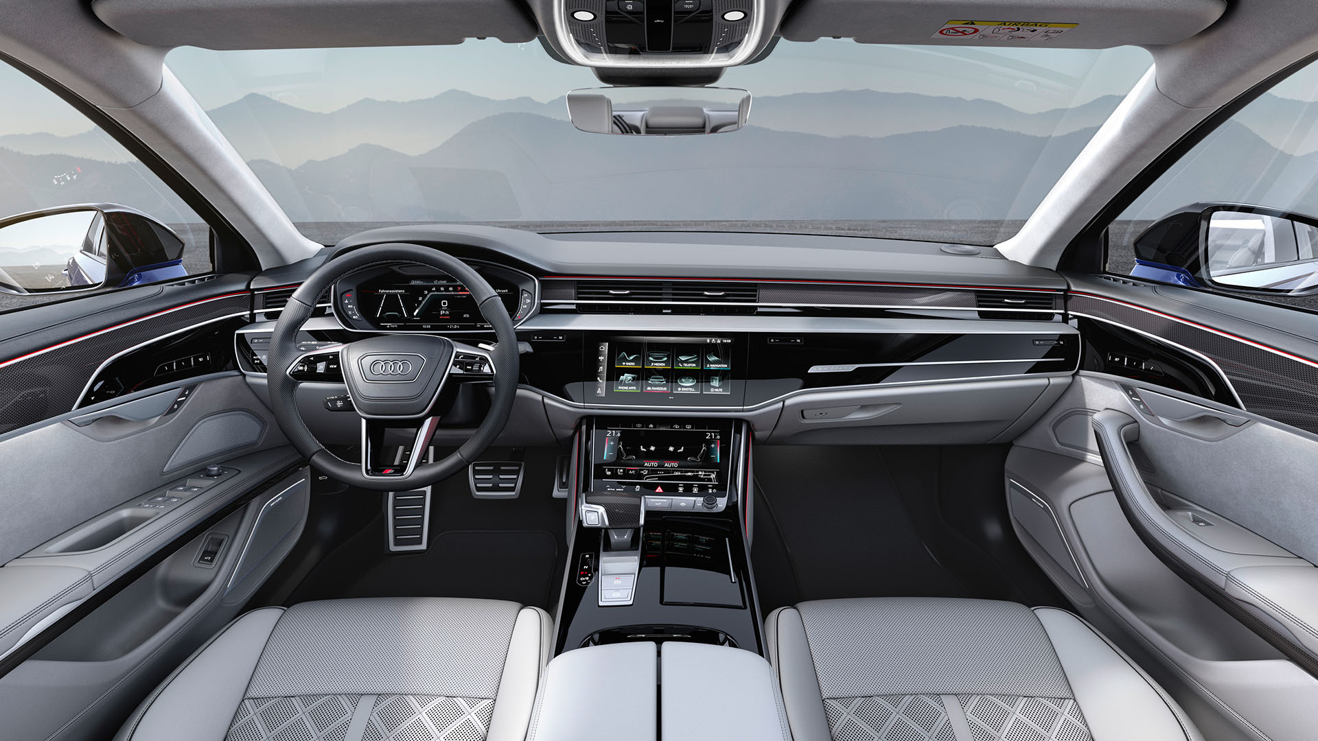 Новый Audi S8 салон
