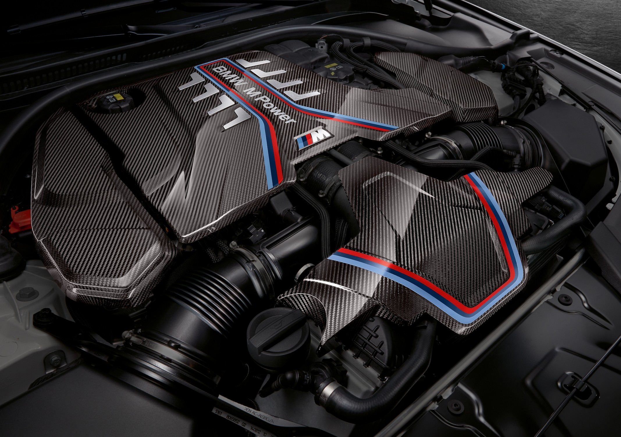 BMW M5 Competition Двигатель