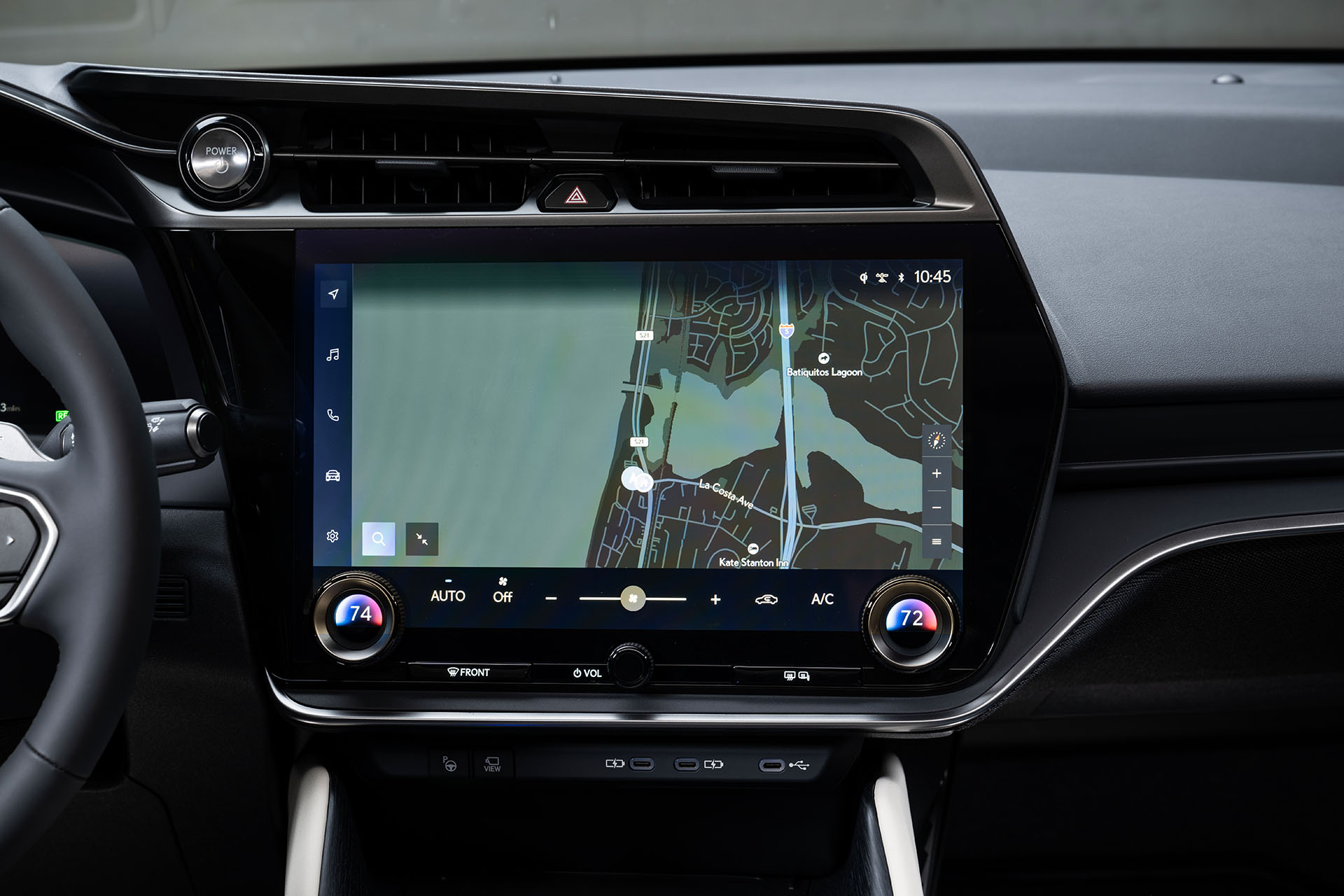 Lexus RZ 450e Интерфейс Lexus с 14-дюймовым сенсорным экраном