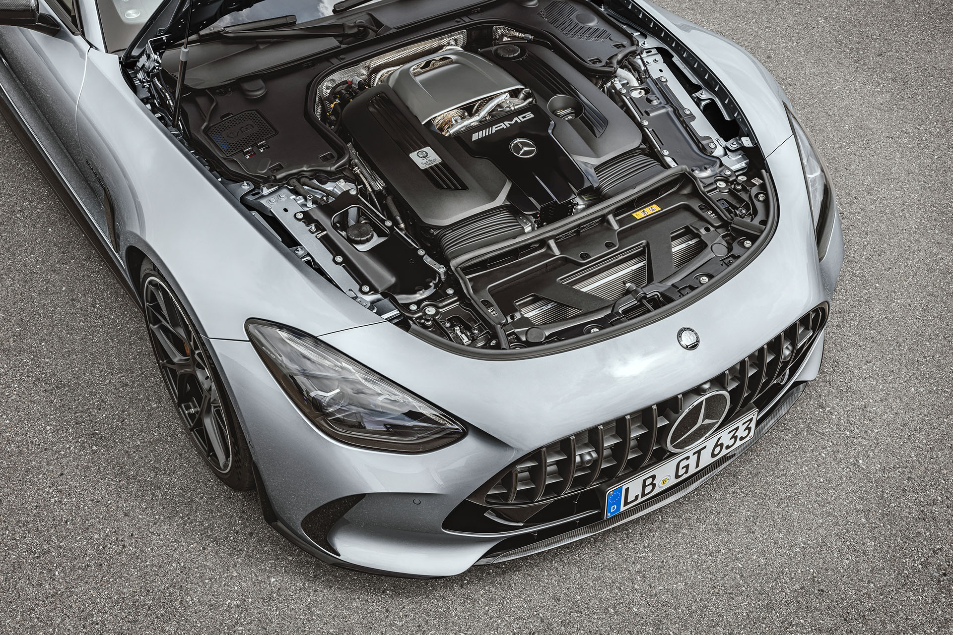 Двигатель Mercedes-AMG GT Coupe