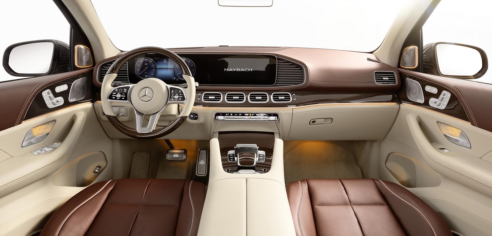 Новый Mercedes-Maybach GLS 600 X167 2023 салон